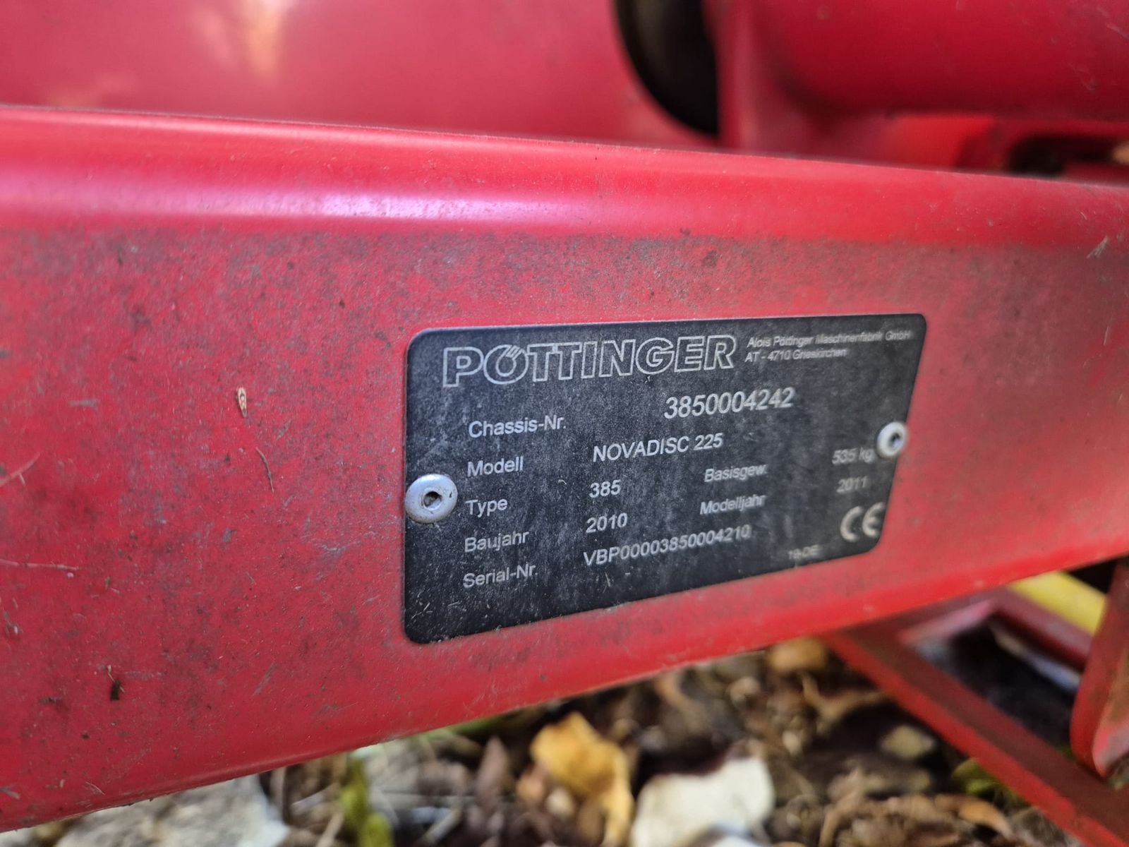 Pöttinger Novadisc 225 2