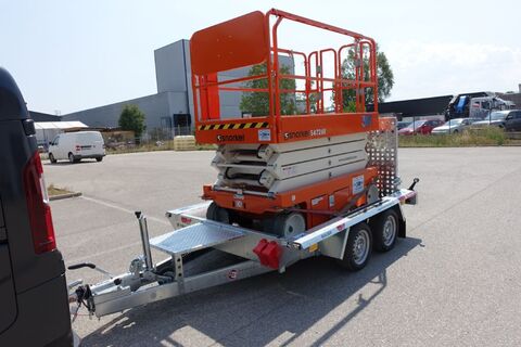 Snorkel S4726E inkl. Transportanhänger