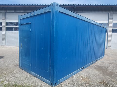 Sonstige Container Isoliert, Baucontainer, Bürocontainer,