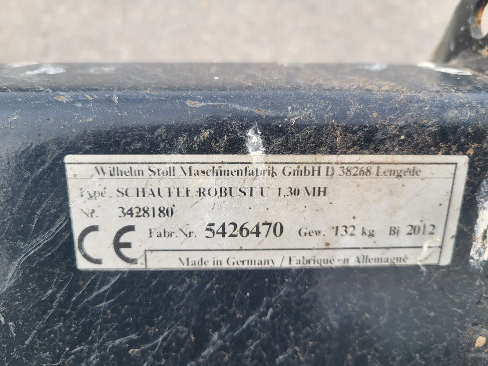 Stoll Schaufel Robust 1,30MH 3