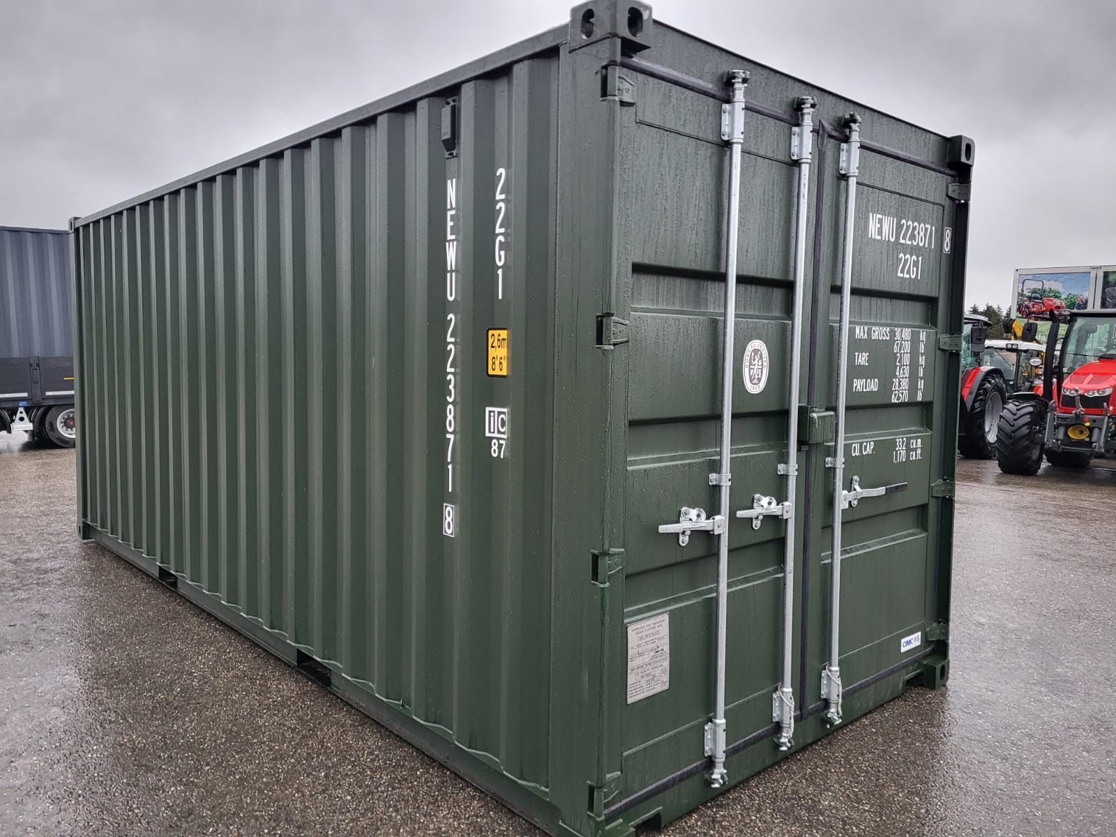 Container 6m x 2,5m 1