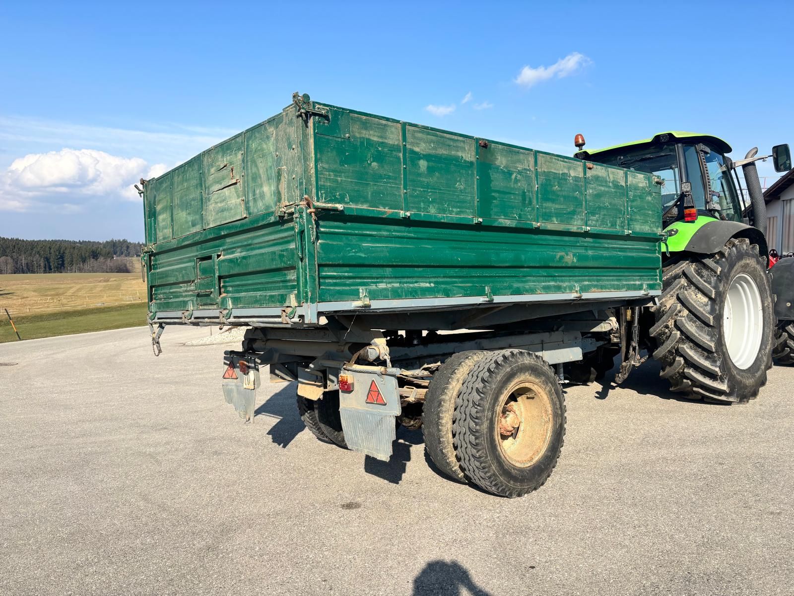 LKW-Kipper, 1-Achsanhänger, Kipper 2