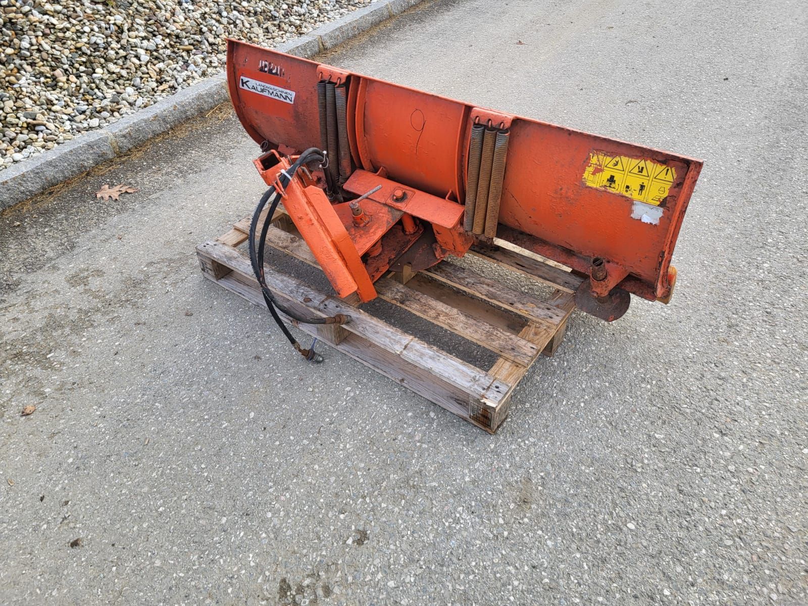 Schneepflug Kubota  2