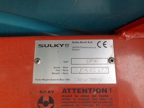 Sulky Sulky DPX ikerszórótárcsás műtrágyaszóró