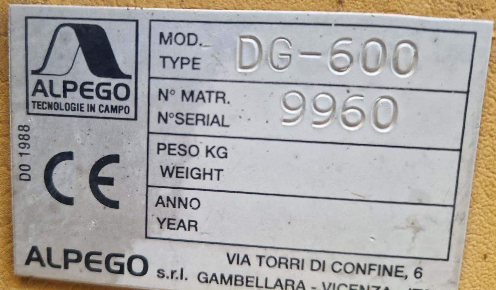 Alpego DG 600 2