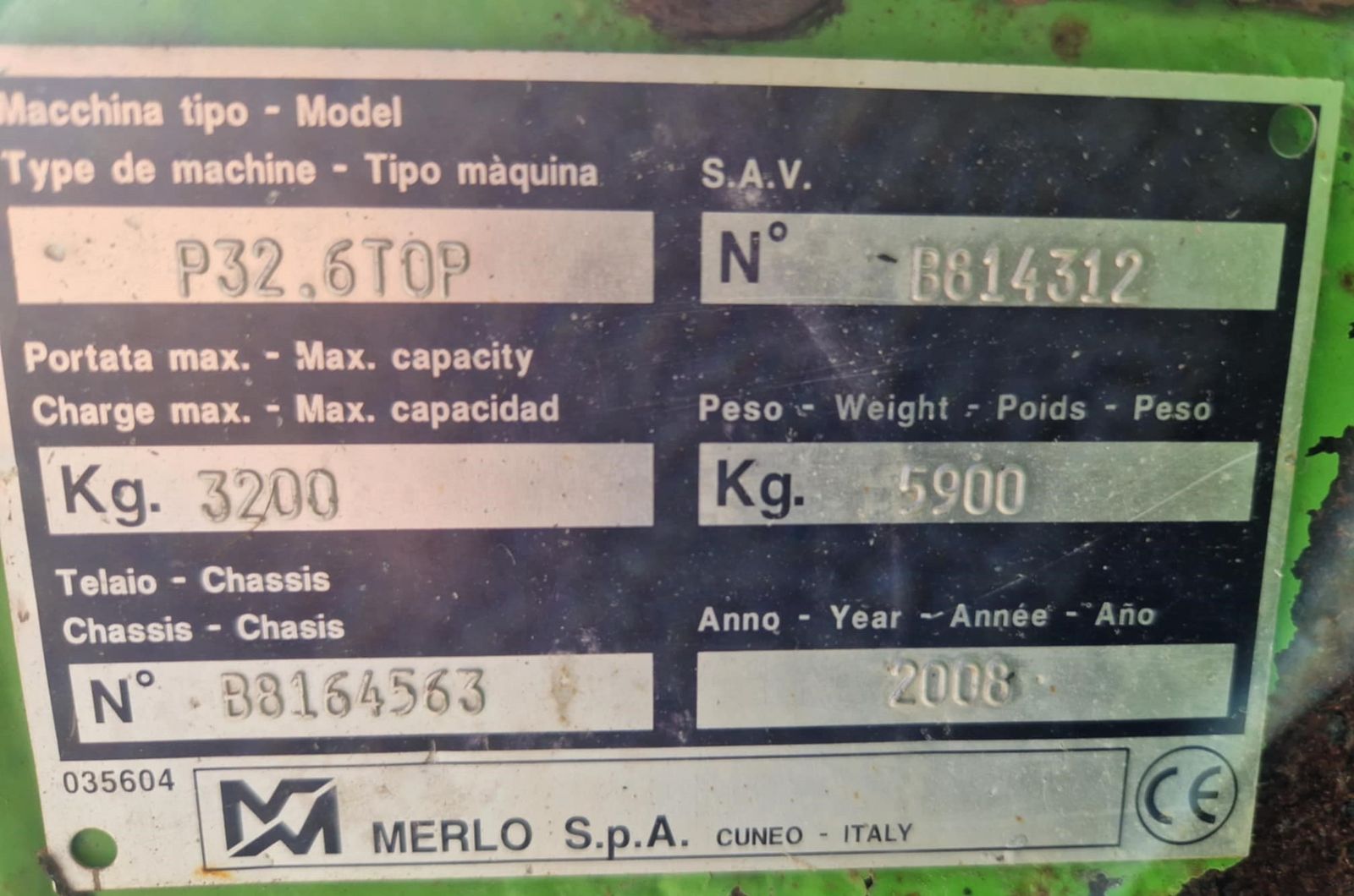 Merlo Merlo P 32.6 2