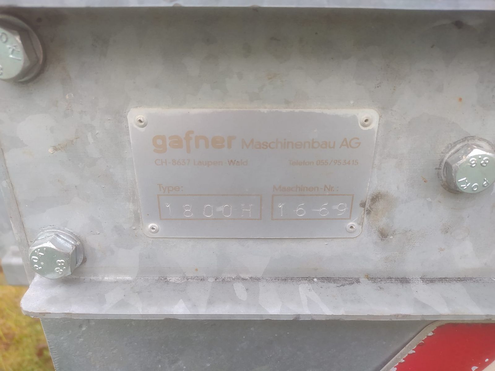 Gafner Gafner Mistzetter 1800 H 2