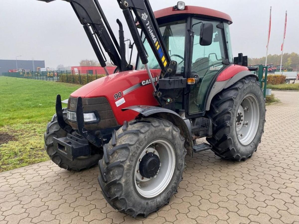 Case IH JX 90 MIT TRIMA FRONTLADER 2