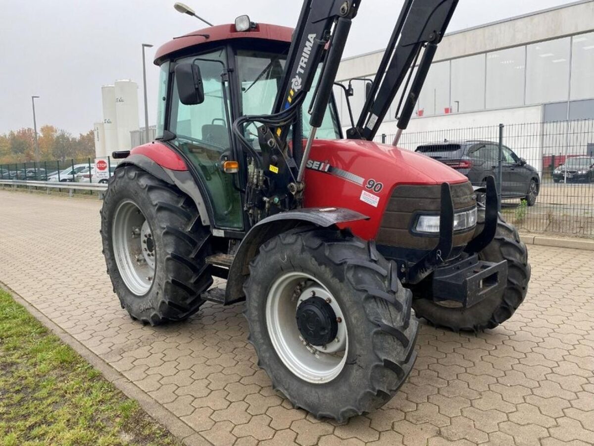 Case IH JX 90 MIT TRIMA FRONTLADER 3