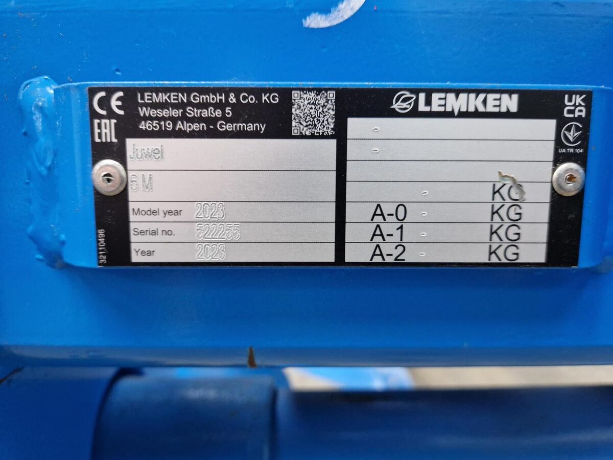 Lemken Juwel 6 M 3+1 3
