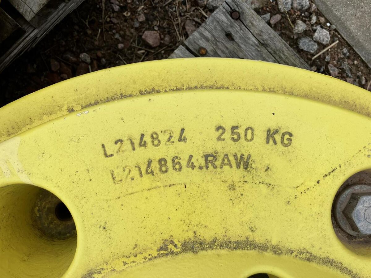 John Deere 2x 250kg 2