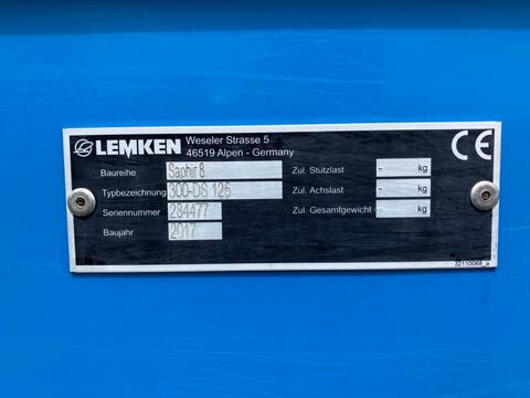 Lemken Saphir 8/300-DS 125