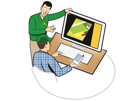 John Deere GS4240 Display