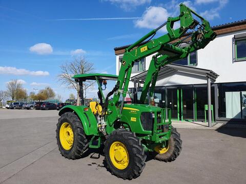 John Deere 5055E Pferde Reitstall Traktor