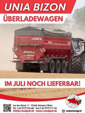 Sonstige BIZON 36 Überladewagen 36 m³ 500 to/h Wiegesyste