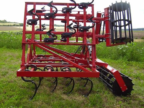 Expom Gryf Federzinkenegge Feingrubber 4 m Rohrstabwal