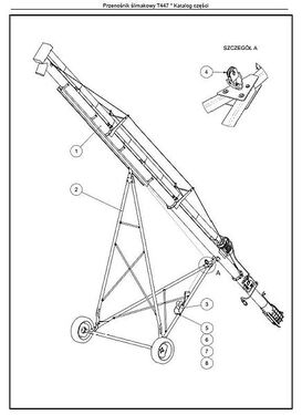 T 447/1 Überladeschnecke 8 m fahrbar 3