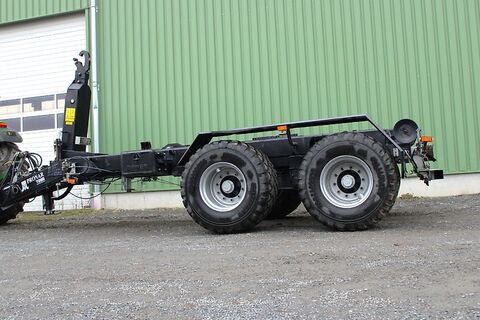 Pronar T 285 Hakenlift-Anhänger 21to Boogie-Fahrwerk 60 3