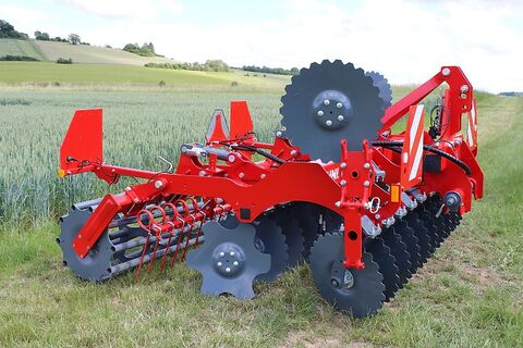 Unia Ares XL 3 Kurzscheibenegge Rohrstabwalze 3 m 2