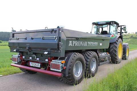 Pronar T 679/4 MN Baukipper mit Laderampen 11 to 3