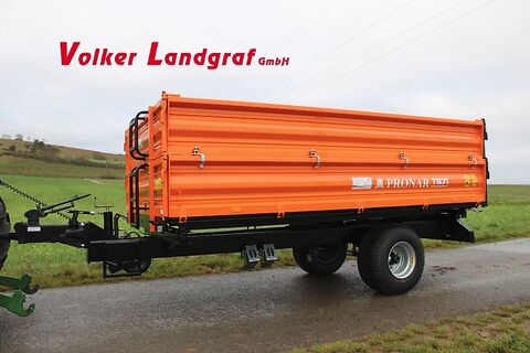 Pronar T 671 Einachs Dreiseitenkipper, 7,2 to