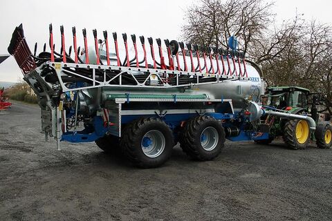 Meprozet PN-3/18 Güllefass 18000l + Vogelsang Black Bird  2