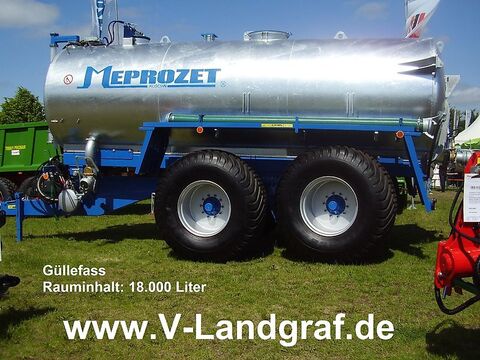 Meprozet MAXI 2W Plus 18000 l Güllefass 750/60R30,5 2