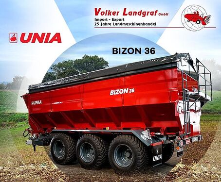 BIZON 36 Überladewagen 36 m³ Wiegesystem 31 to 2