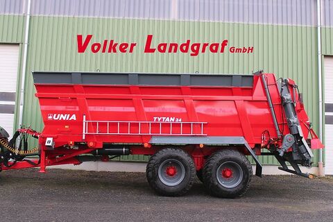 Unia Tytan 24 Miststreuer 26,5 cbm Breitstreuwerk 3