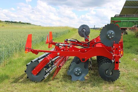 Unia Ares XL 3 Kurzscheibenegge Rohrstabwalze 3 m