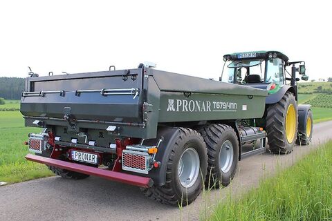 Pronar T 679/4 MN Baukipper mit Laderampen 11 to 3