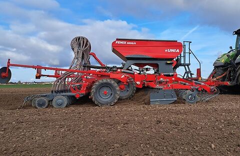 Unia FENIX 3000/6 Kurzscheibeneggen-Säkombination 6 m 3