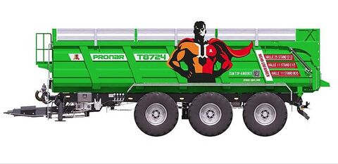 Pronar T 8724 Muldenkipper 34to AGRITECHNICA Maschine;  2