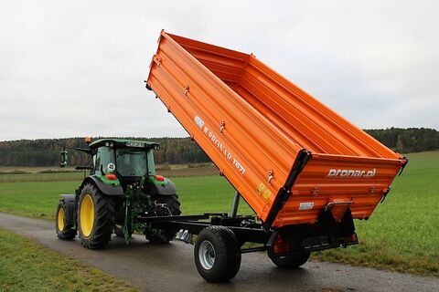 Pronar T 671 Einachs Dreiseitenkipper, 7,2 to