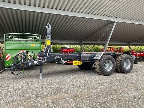 Pronar T 285 Hakenlift-Anhänger 21to Boogie-Fahrwerk 2