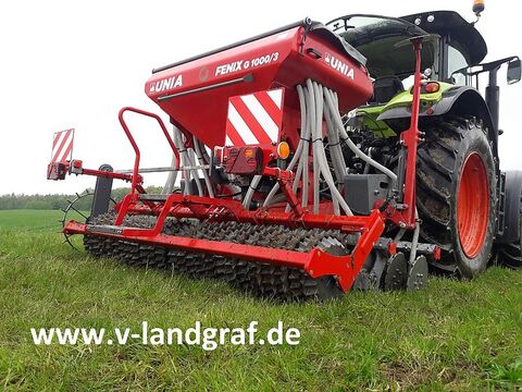 Unia Fenix G 1000/G 3 m Direktsaat-Maschine 9 cm Reih