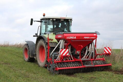 Unia Fenix G 1000/G 3 m Direktsaat-Maschine 9 cm Reih 3