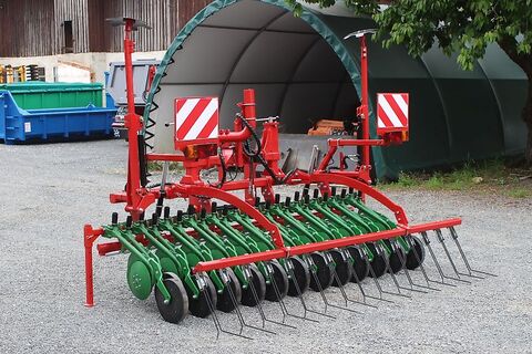 Unia Säschine 3m Doppelscheibenschar Shell Dreipunkta 3