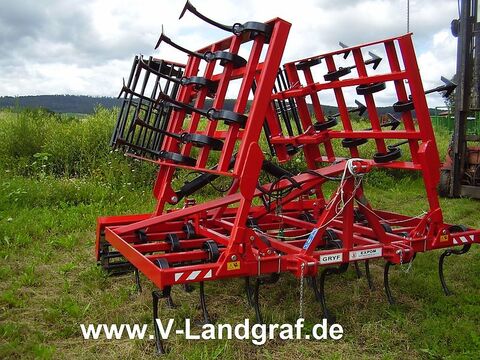 Expom Gryf Federzinkenegge Feingrubber 4 m Rohrstabwal
