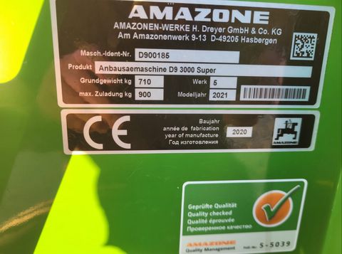 Amazone D 9 3000 Super + KE 303-170