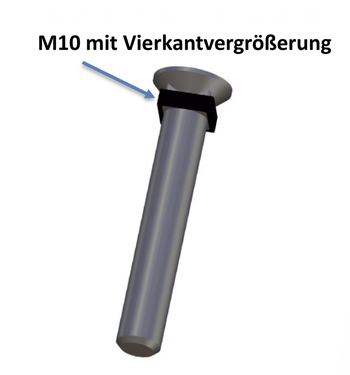 Sonstige Boehlerit 4-Kant Adapter M10 auf M12