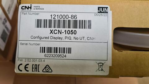 Sonstige XCN 1050 DISPLAY MIT NAV 900 Case-IH