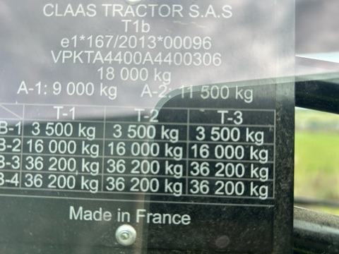 Claas Axion 950 3
