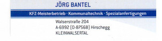 Jörg Bantel GmbH