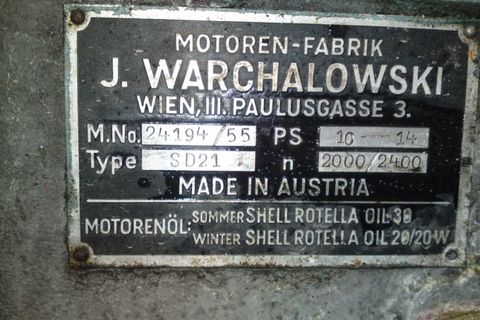 Sonstige Warchalowski Motor 16 PS