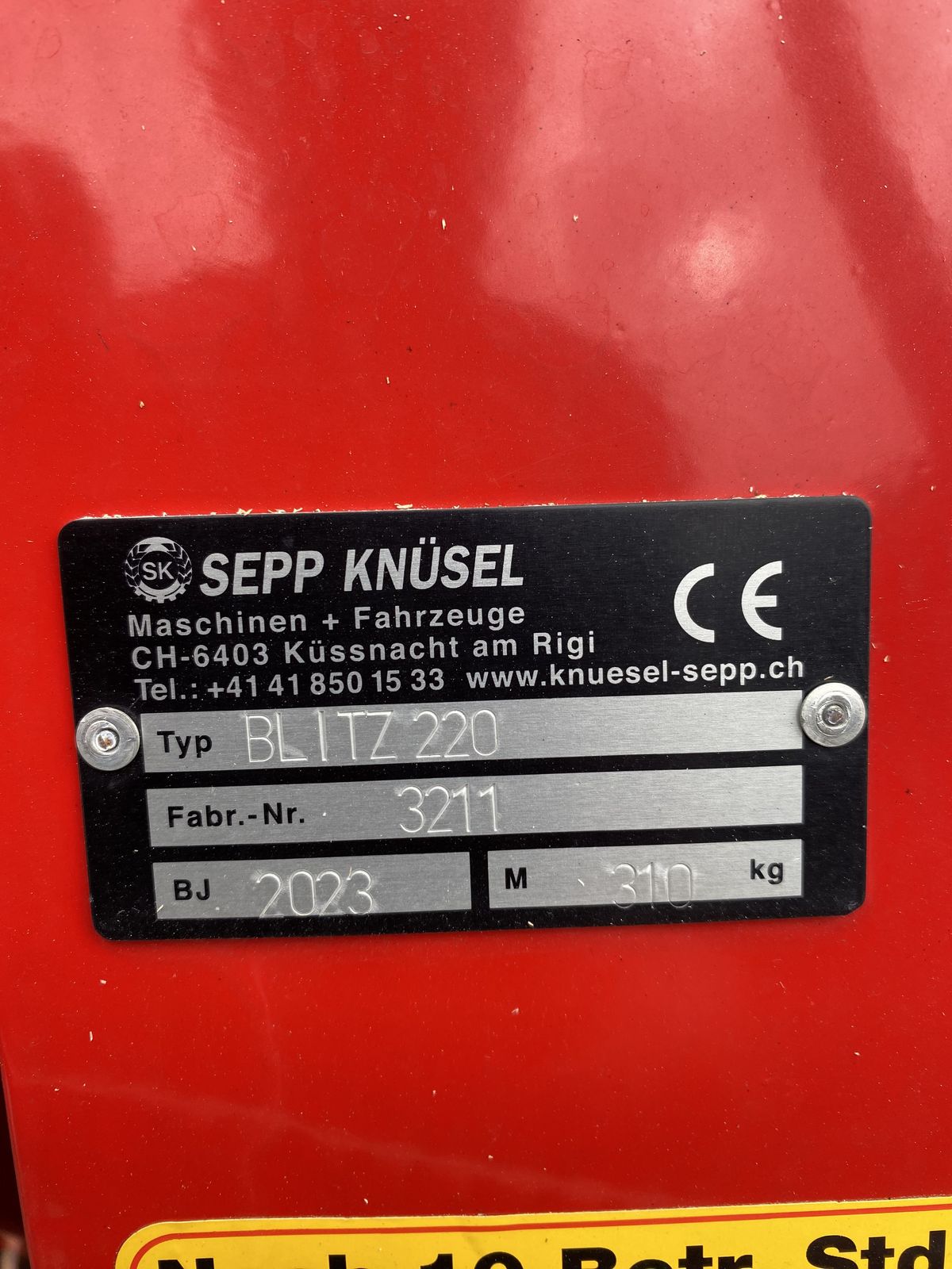 Knüsel Scheibenmähwerk Blitz 220 2