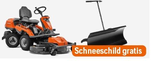 Husqvarna Rider 420 TsX AWD + Mähdeck 122 + Schneesschild