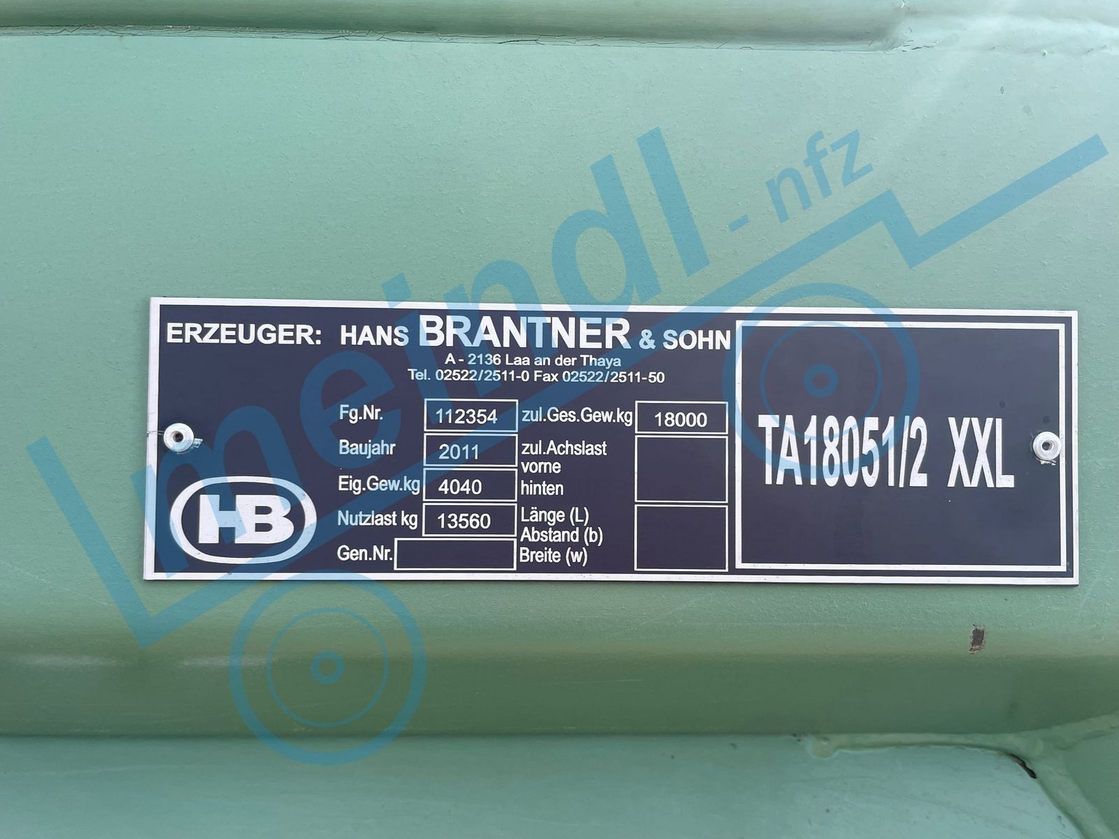 Brantner TA 18051/2 XXL 2