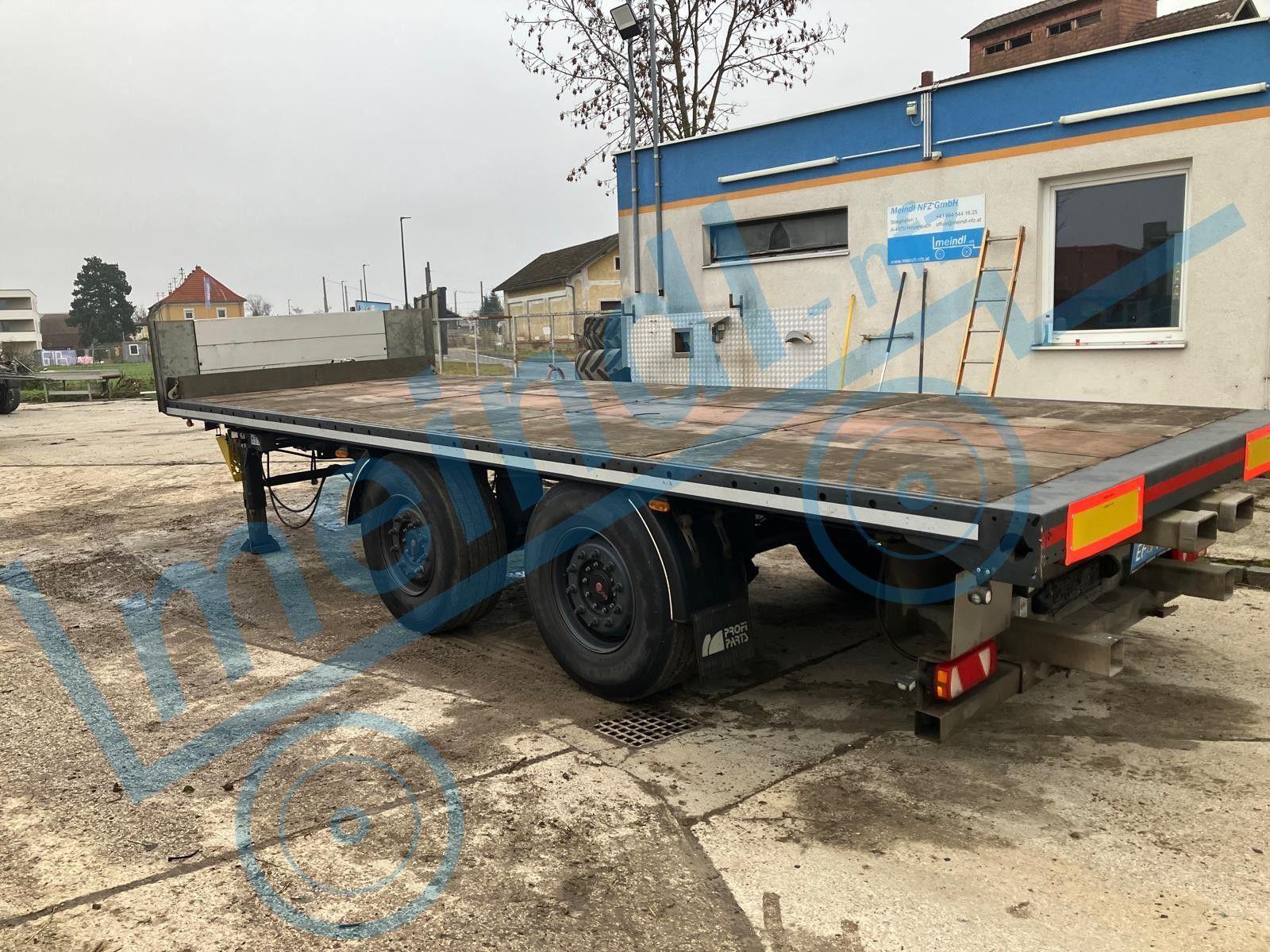 Fliegl Tandem Pritschen Anhänger 2