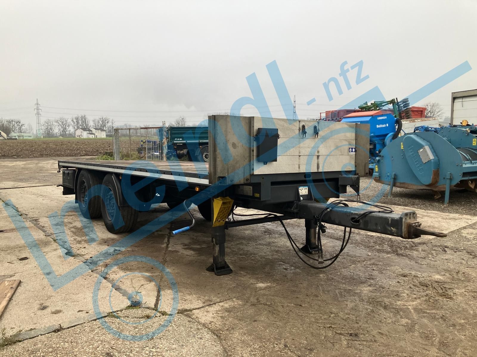 Fliegl Tandem Pritschen Anhänger 3